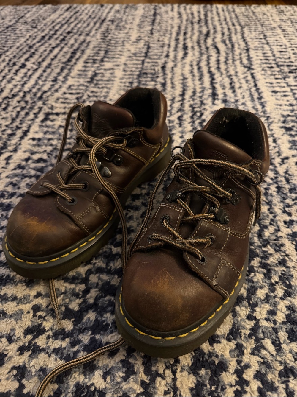 Y2K Vintage Dr. Martens low-top chunky Oxford boots